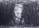 “Crossing Open Ground” (series)   charcoal   2001 76x55cm