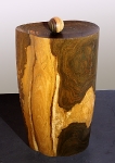 “Lignum 8” 2009-10 Lignum Vitae on slate base 60 x 66 x 66cm