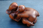 “Yew Couple”   1979   Yew   13x23x13cm